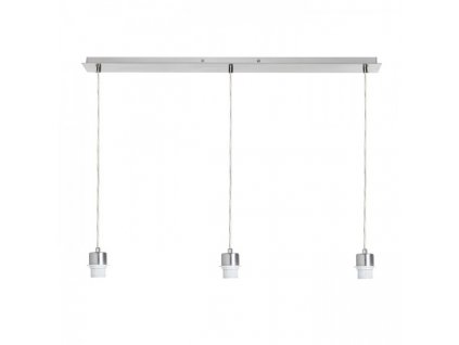 RENDL MORE 80 stropní závěsná základna chrom 230V LED E27 3x15W (Barva / Materiál chrom)