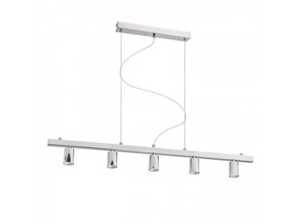 RALLONG V závěsná základna chrom 230V LED E27 5x15W