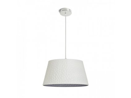 BUCKY 40 závěsná bílá/šedá kov 230V LED E27 15W