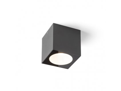 SENZA SQ stropní antracitová čiré sklo 230V LED 6W IP65 3000K