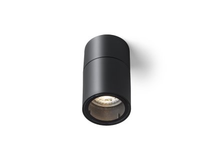 RENDL SORANO stropní černá plast 230V LED GU10 8W IP44 (Barva / Materiál plast)