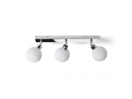 RENDL R13691 BOLLY bodové světlo, koupelnová IP44 opálové sklo/chrom (Barva / Materiál opálové sklo, chrom)