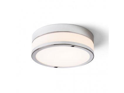 RENDL CIRA LED 23 stropní opálové sklo/chrom 230V LED 12W IP44 3000K (Barva chrom)