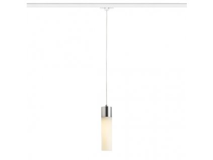 EIGHT pro tříokr. lištu závěsná opálové sklo/chrom 230V LED E27 11W