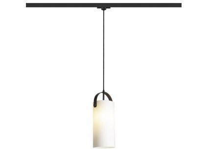 JULIETTA 31 pro tříokr. lištu opálové sklo/černá 230V LED E27 15W