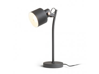 RENDL R13904 CELEIA stolní lampa, pracovní matná černá česaná měď (Barva / Materiál česaná měď, Barva Černá)