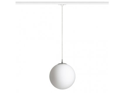 RENDL R13969 LUNA Tříokruhový systém, 3F závěsná opálové sklo/chrom