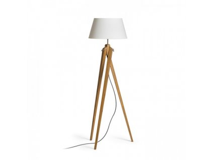 RENDL R14043 AMBITUS stojanová lampa, dekorativní krémově bílá bambus (Barva / Materiál bambus, Barva Bílá)