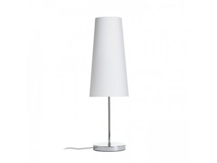 RENDL R14054 NYC/CONNY stolní lampa, dekorativní Monaco petrolejová/stříbrné PVC/nikl