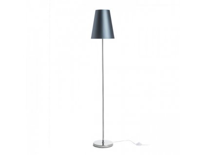 RENDL R14075 NYC/CONNY stojanová lampa, dekorativní Monaco petrolejová/stříbrné PVC/chrom