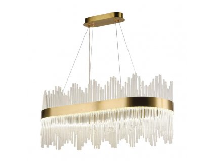 NEDES - LED křišťálový lustr stmívatelný 90W - J6316/C