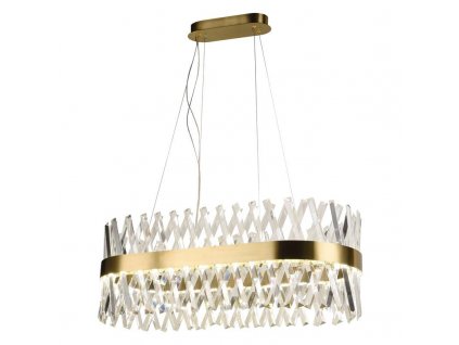 NEDES - LED křišťálový lustr stmívatelný 90W - J6307/C