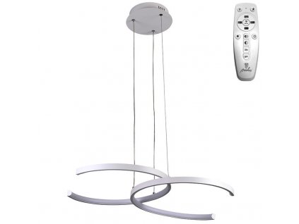 NEDES - LED lustr na lanku s dálkovým ovladačem 50W - J4300/W