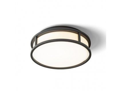 GRANDE LED 25 stropní opálové sklo/černá 230V LED 12W IP44 3000K