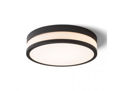 RENDL R13754 CIRA LED přisazené svítidlo, koupelnová IP44 opálové sklo/černá