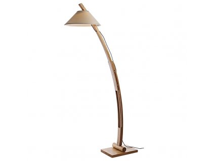 Designová stojací lampa z masivního dřeva E27 / 60W - WRE201