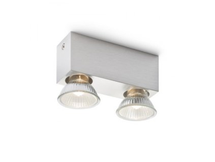 RENDL MARVEL II hliník 230V GU10 2x50W (Barva / Materiál hliník)