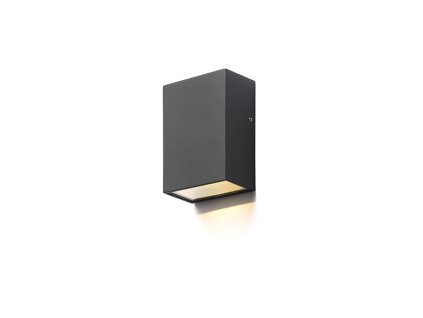 RENDL PEKKO nástěnná černá 230V LED 3W 67° IP54 3000K (Barva Černá)