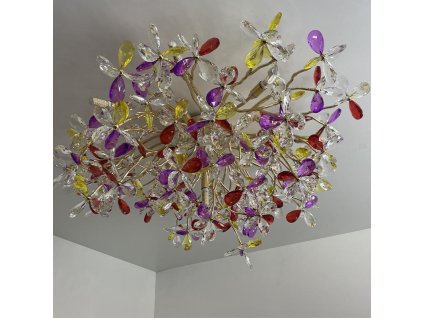 Luxusní stropní křišťálový lustr 12 x G9 - CA032/800C