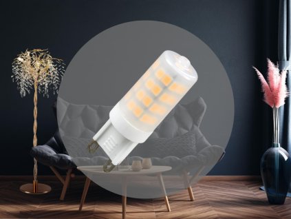 LED stmívatelná žárovka 4W - G9 / 4000K - ZLS624CD