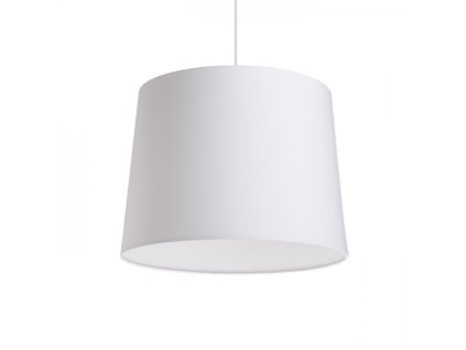 RENDL ASPRO 40/30 stínidlo Polycotton bílá/bílé PVC max. 23W (Barva / Materiál Polycotton bílá, bílé PVC)