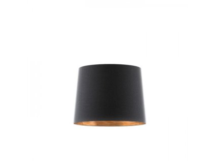 RENDL ASPRO 40/30 stínidlo Polycotton černá/měděná fólie max. 23W (Barva / Materiál Polycotton černá, měděná fólie)