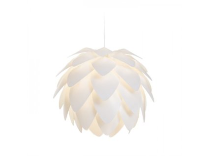 RENDL ENCOMBRE závěsná bílé PVC 230V LED E27 15W (Barva / Materiál bílé PVC)