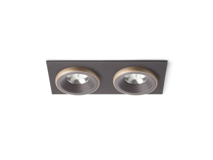 RENDL R13256 SHARM LED vestavné světlo, sady perleťová zlatá/hnědá