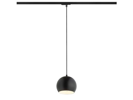 RENDL AGNETA pro jednookr. lištu závěsná černá 230V LED E27 11W (Barva Černá)