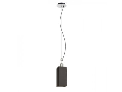 RENDL LIZ NEW závěsná černá chrom 230V LED E27 15W (Barva / Materiál chrom, Barva Černá)
