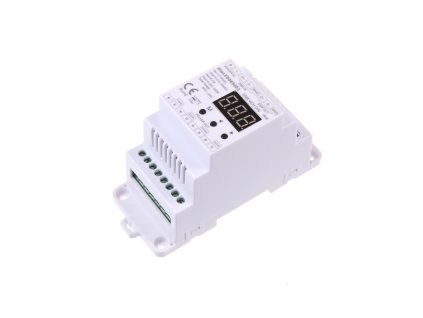 DMX dimLED dekodér 4CH DIN