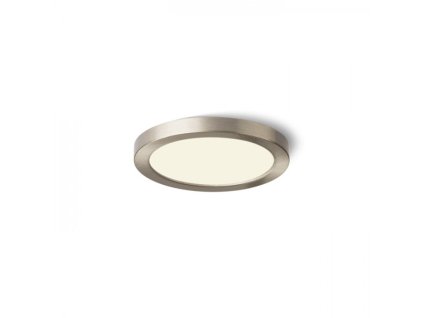 RENDL HUE R 9 zápustná matný nikl 230V LED 6W 3000K (Barva / Materiál matný nikl)