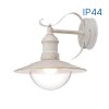 VIVALUX Nástěnná lampa bílá E27, WD010/WH RIVIERA IP44, 230V