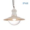 VIVALUX Závěsná zahradní lampa E27-IP44-1X60W-230V-bílá