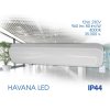 00328 влагозащитена плафониера havana led 00