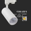 30W LED tracklight bílé tělo 8142 2