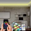 Solight wifi Smart LED světelný pás, RGB, 5m, sada s adaptérem a dálkovým ovladačem (Barevná teplota (К) RGB + CCT, Stupeň krytí (IP) IP20)