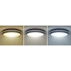 Solight LED osvětlení s nastavitelným výkonem a teplotou světla, 36/40/44W, max. 3740lm, 3CCT, IP65, 40cm (Stupeň krytí (IP) IP65+, Barva krytu Černá, Barevná teplota (К) 3000-6000 K)