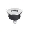 RENDL SPLASH R zápustná matný nikl 230V GU10 50W IP65 (Barva / Materiál matný nikl)