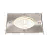RENDL RIZZ SQ 125 nerezová ocel 230V LED 7W 41° IP67 3000K (Barva / Materiál nerezová ocel)