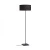 RENDL CORTINA/JAKARANDA stojanová černá/černá textil/kov 230V LED E27 15W (Barva / Materiál textil, kov, Barva Černá)