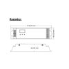 DMX dimLED dekodér 4CH8A (Varianta DMX dimLED dekodér 4CH8A)
