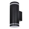 Solight LED venkovní nástěnné osvětlení Potenza, 2x GU10, černá (Barva krytu Černá, Stupeň krytí (IP) IP54)
