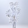 Solight LED zahradní osvětlení, sněhové vločky, 5ks, 15x LED, zapichovací, 3xAA (Barevná teplota Studená bílá, Stupeň krytí (IP) IP44)