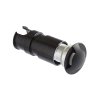 RENDL KICK III zápustná černá 230V LED 3W IP54 3000K (Barva/Materiál černá)