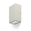 RENDL DIXIE 10x16 nástěnná bílá 230V LED 2x5W 84° IP54 3000K (Barva Bílá)