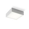 RENDL STRUCTURAL LED 20x20 přisazená česaný hliník 230V LED 12W 3000K (Barva / Materiál česaný hliník)