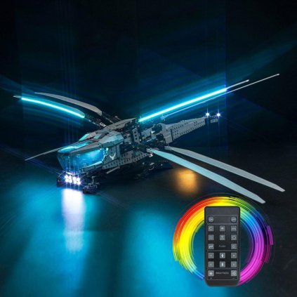 01 LightKitforLEGOIconsDuneAtreidesRoyalOrnithopter10327GCVersionRemoteVersion