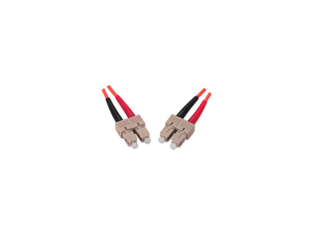 Patch kabel optický duplex SC-SC 50/125 2m MM