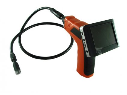 Kamera inspekční, endoskop, monitor 3,5" LCD 960*240* 17mm, kufřík